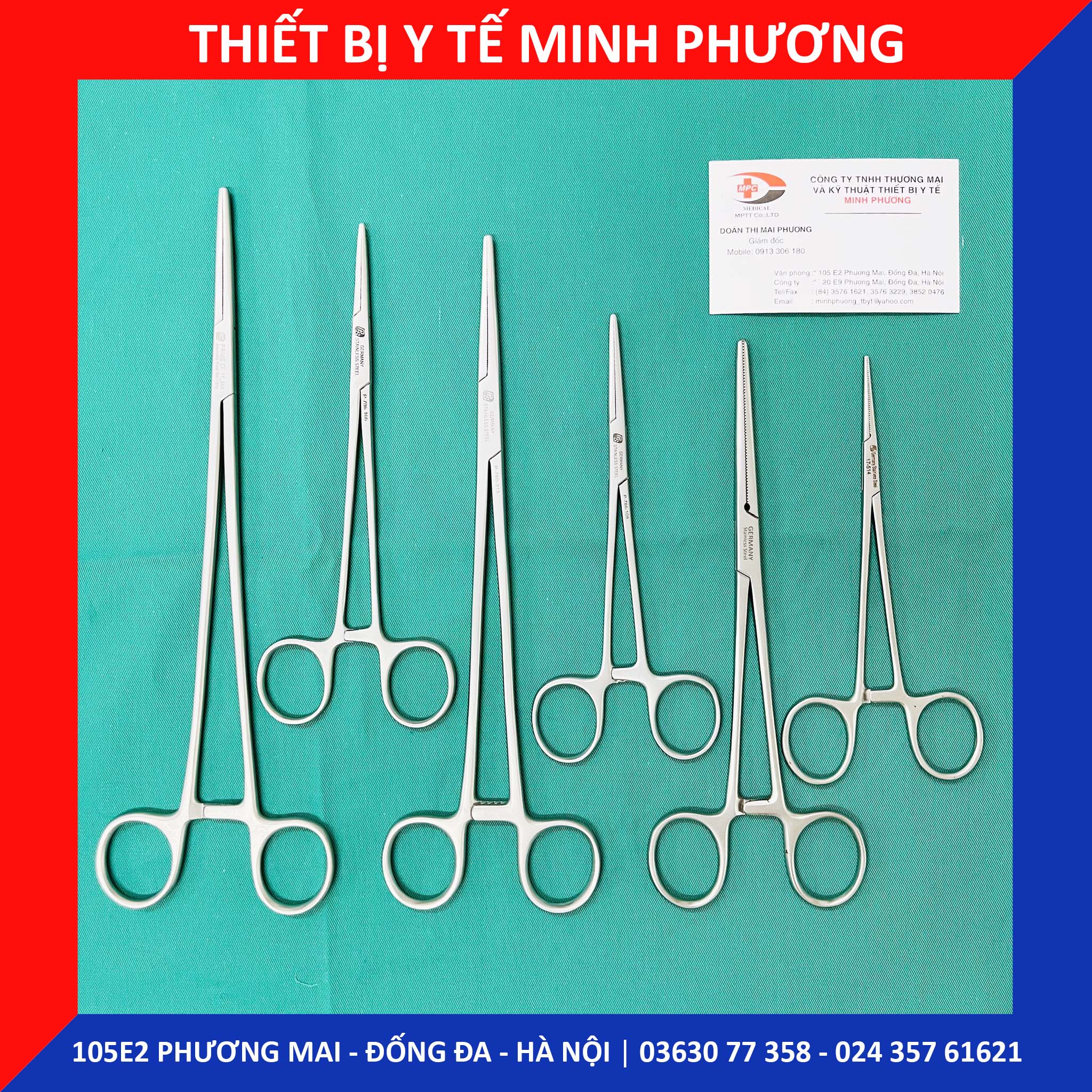 Panh thẳng y tế cán mạ mờ nhập khẩu công nghệ Đức