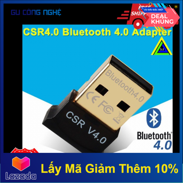 Bảng giá Usb Bluetooth Csr 4.0 - Bổ Sung Bluetooth Cho Máy Tính -Dc484 Phong Vũ