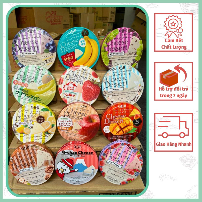 Phô mai Nhật Bản QBB