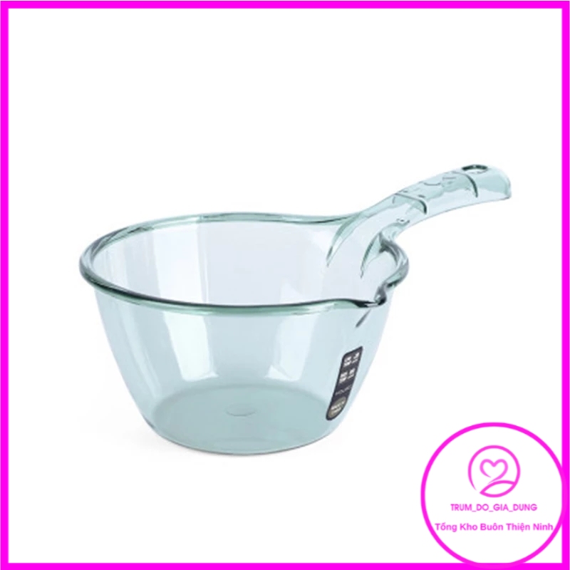 Gáo Múc Nước Nhựa Acrylic Trong Suốt Ca Múc Nước Nhiều Màu Tiện Lợi (Bảo Hành 3 Tháng)