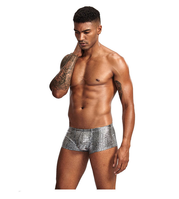 QUẦN LÓT NAM BOXER DA RẮN ĐỘC LẠ - BX3