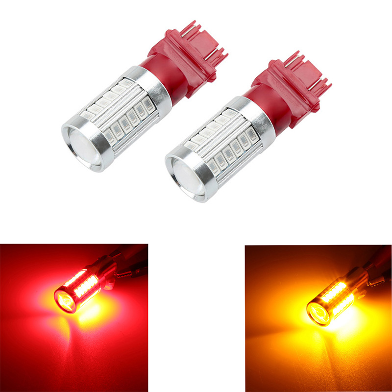 Bóng led t25 3156 3157 chip 5630 33smd dùng cho xi nhan, đèn lùi ô tô