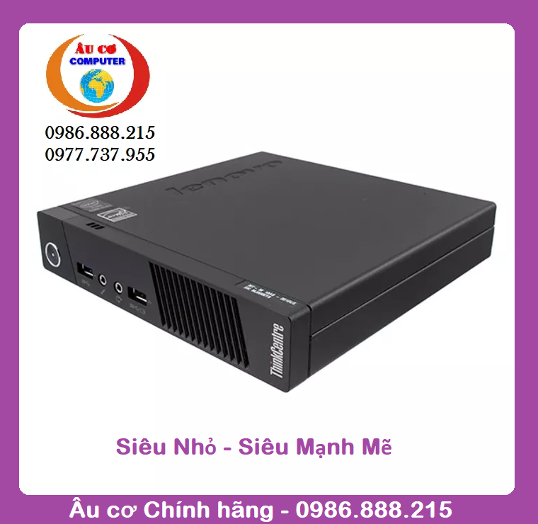 Máy tính để bàn nhỏ gọn ThinkCentre LENOVO - máy chạy Siêu nhanh - Nhỏ Gọn - Hàng chính hãng