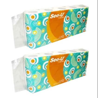 [HCM]Combo 20 cuộn Giấy vệ sinh See-U 2 Lớp 140 Tờ/cuộn