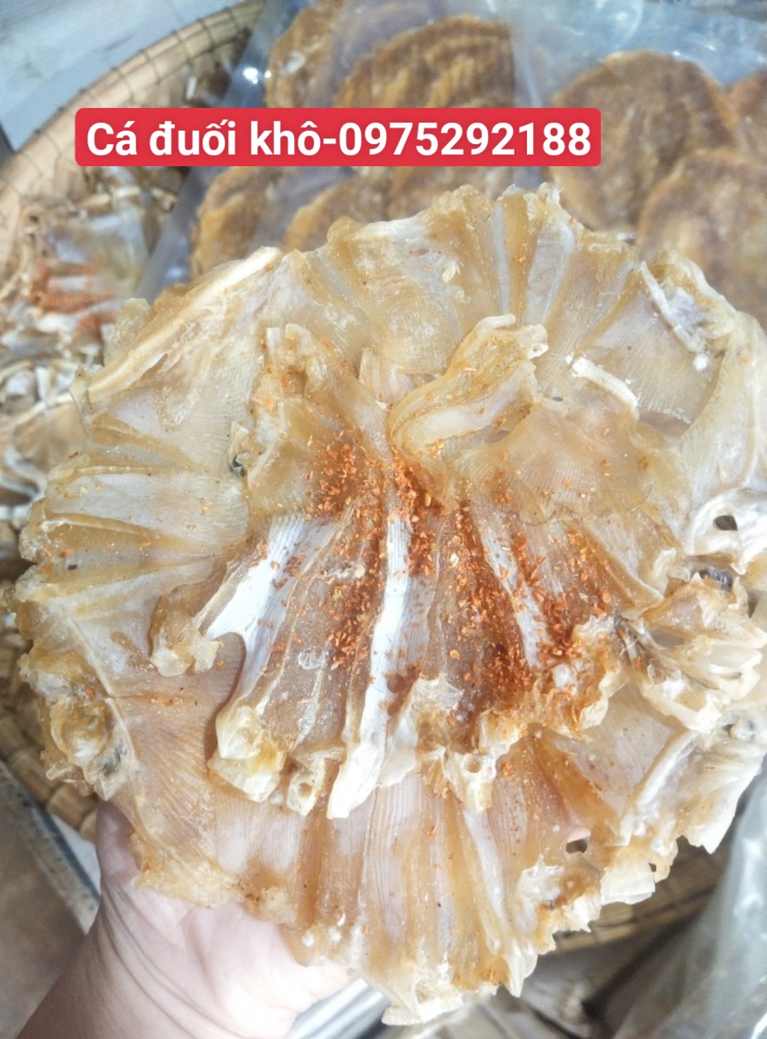 [freeship] Cá đuối khô 500g [loại thơm ngon giòn giòn, sựt sựt, đặc sản xứ nẫu] GHPY H029