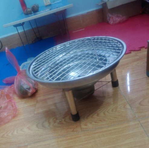 Bếp Nướng Than Hoa Cao Cấp Inox Thiên Bằng