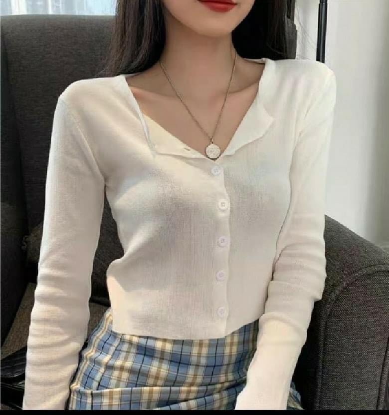 Áo len tăm, áo len croptop siêu hot