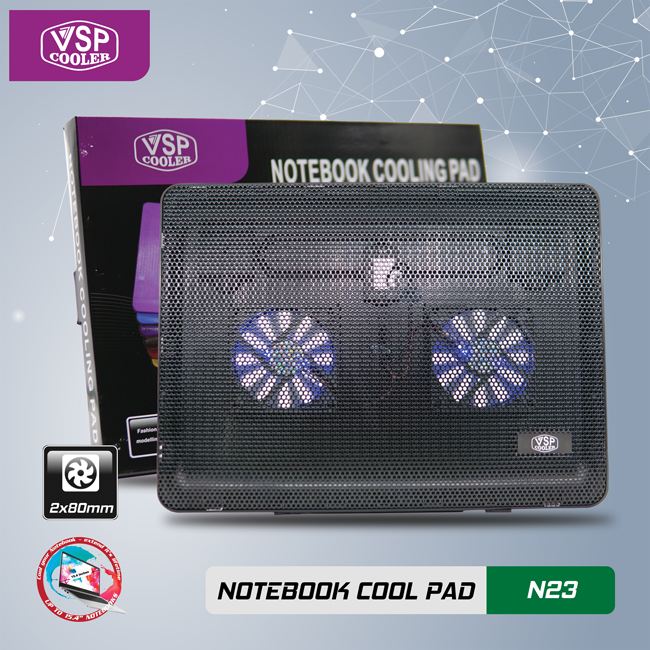 Đế Tản Nhiệt VSP Cooler N23 8CM