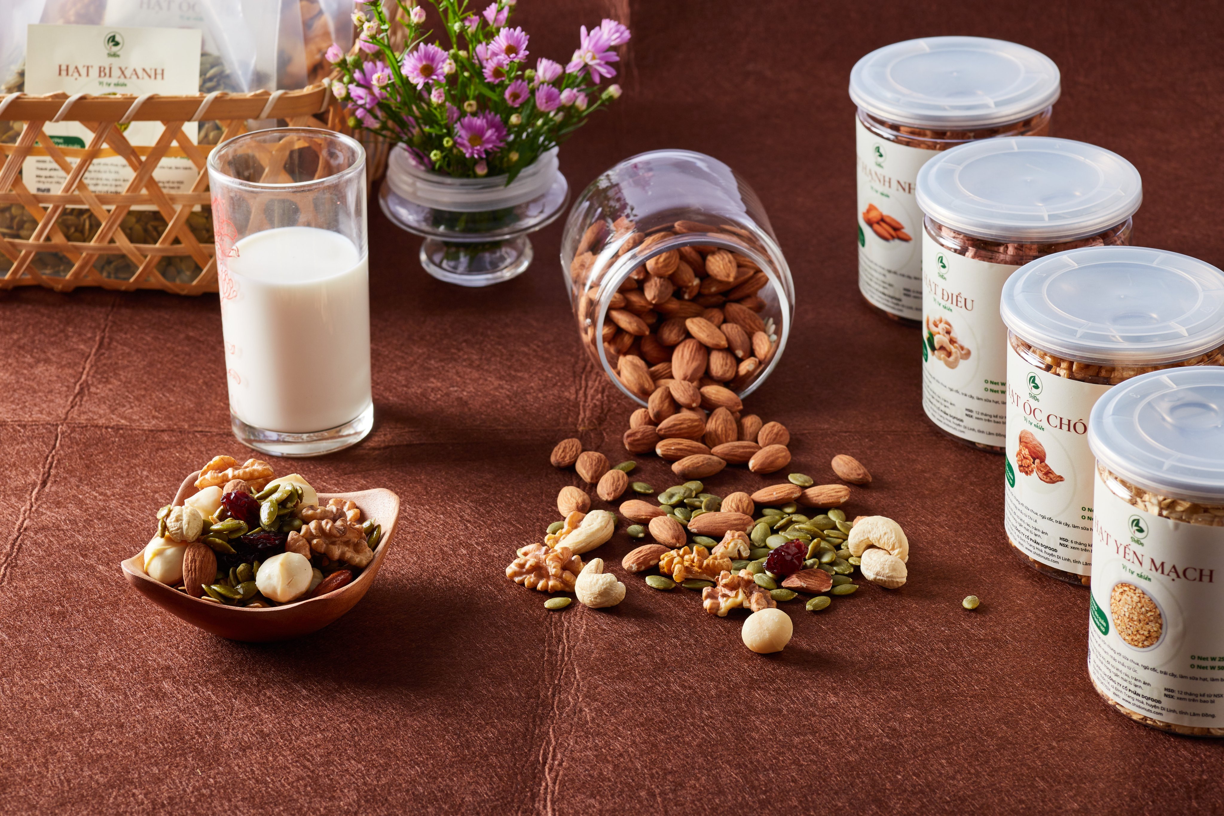 Hạt Granola siêu hạt ShiDo vị mật ong Granola cao cấp