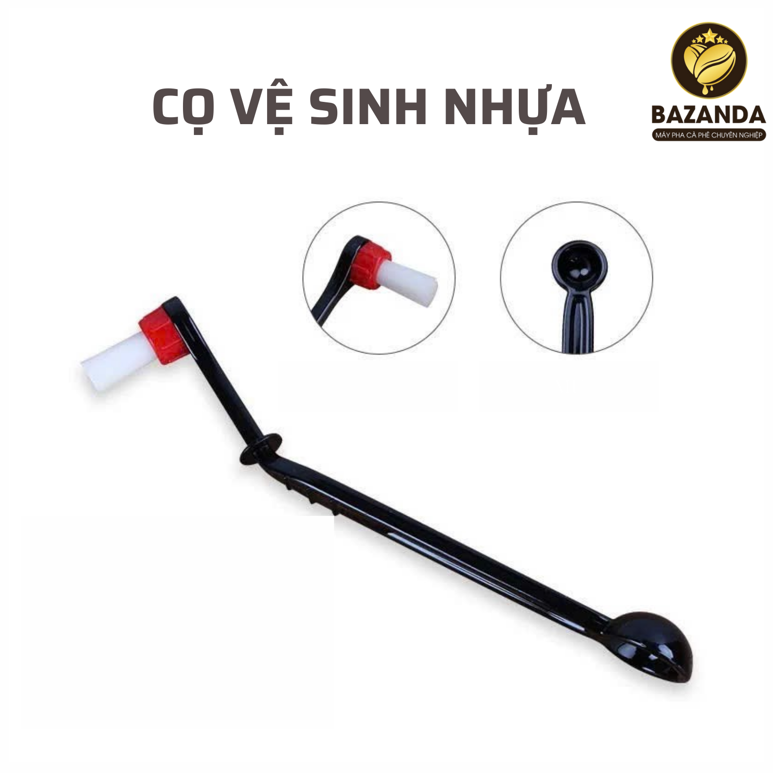 Cọ Vệ Sinh Họng Pha Máy Pha Cà Phê Chuyên Dụng