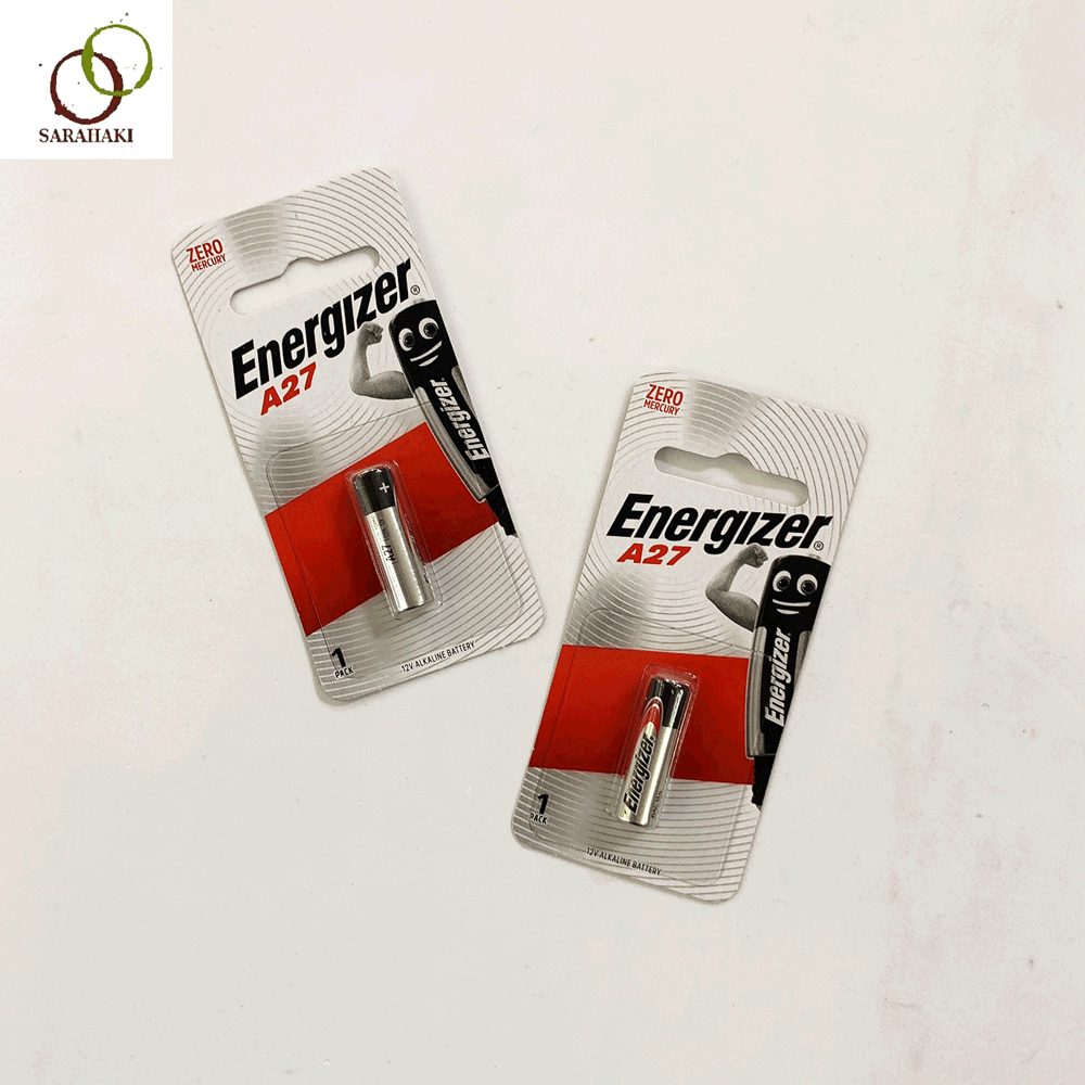 Combo 5 vỉ Pin A27, pin cửa cuốn Energizer A27 12V ( 1 vỉ 1 viên )