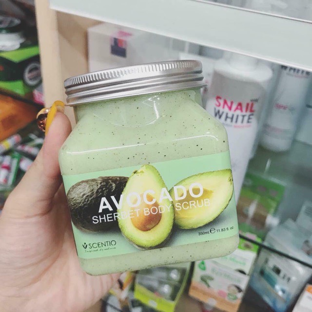 Tẩy tế bào chết Bơ Sherbet Body Scrub Beauty Buffet Thái Lan