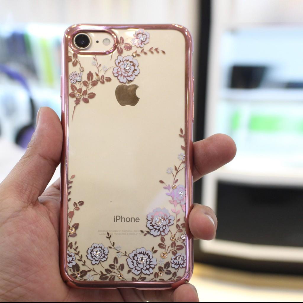 Ốp lưng đính đá Kavaro cho IP 6/6Plus/7/7 Plus/8/8 Plus