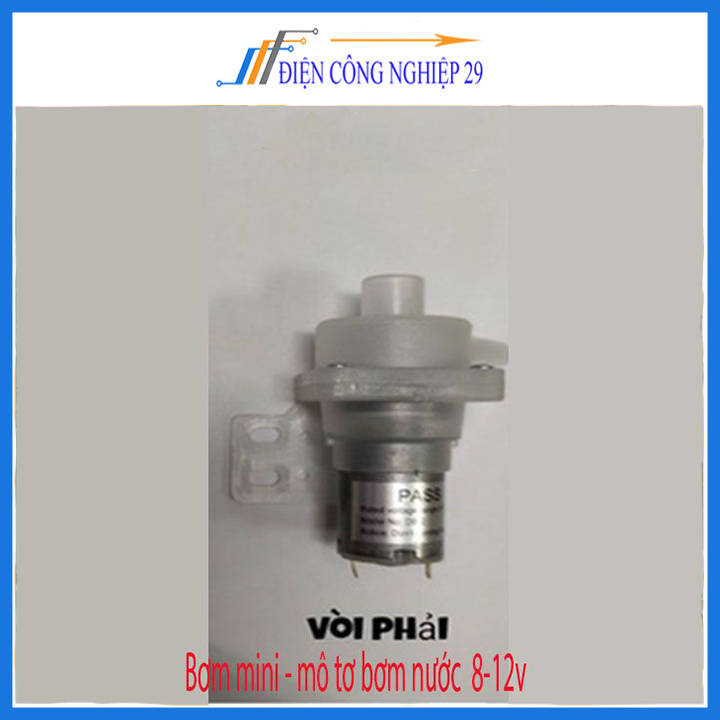 Bơm mini - mô tơ bơm nước  8-12v