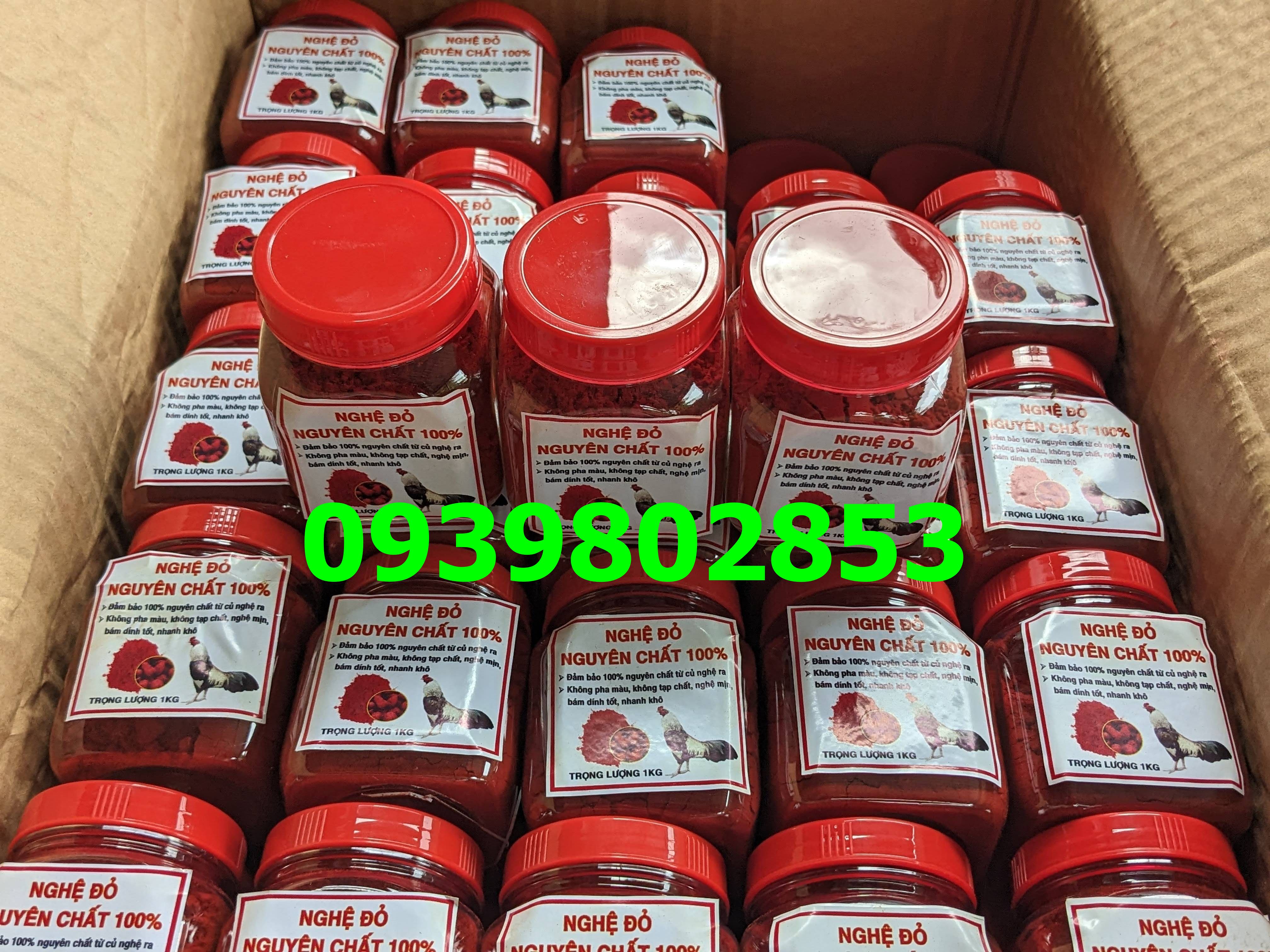 Nghệ đỏ cho gà đá nguyên chất keo 100g