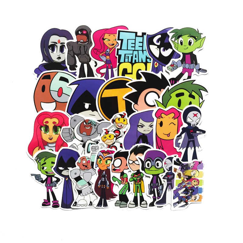 Set 30-60 Sticker Teen Titans Go!