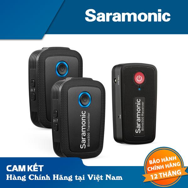 Micro thu âm không dây Saramonic Blink 500 B2 (2 transmitter, 1 receiver) - FS112