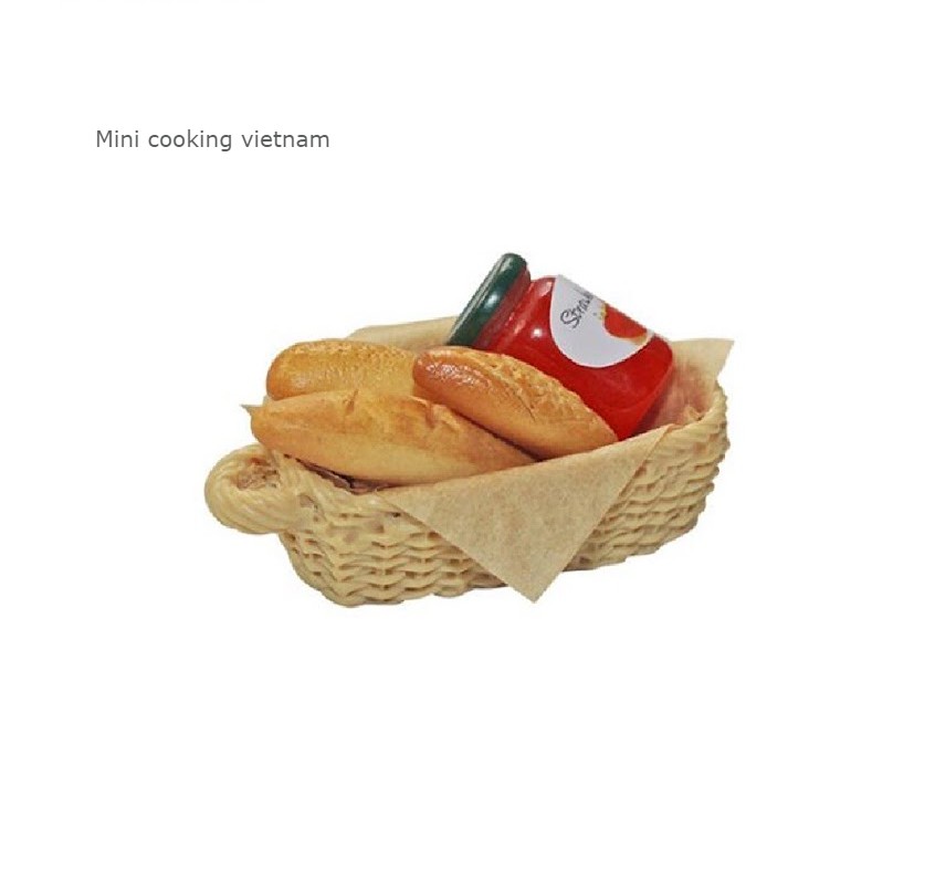 Set Rổ Bánh Mì Cho Nhà Búp Bê