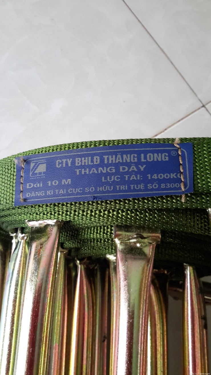 Thang dây thoát hiểm 20m