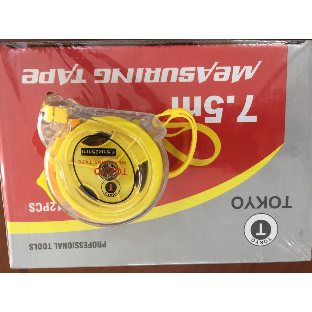 THƯỚC KÉO TOKYO 5m 7.5m 10m 2 MẶT