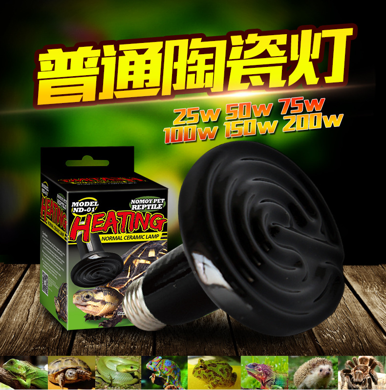 Đèn sưởi sứ hồng ngoại thú cưng bò sát