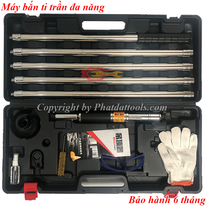 Máy bắn ti trần làm thạch cao,điện nước,điều hòa,báo cháy
