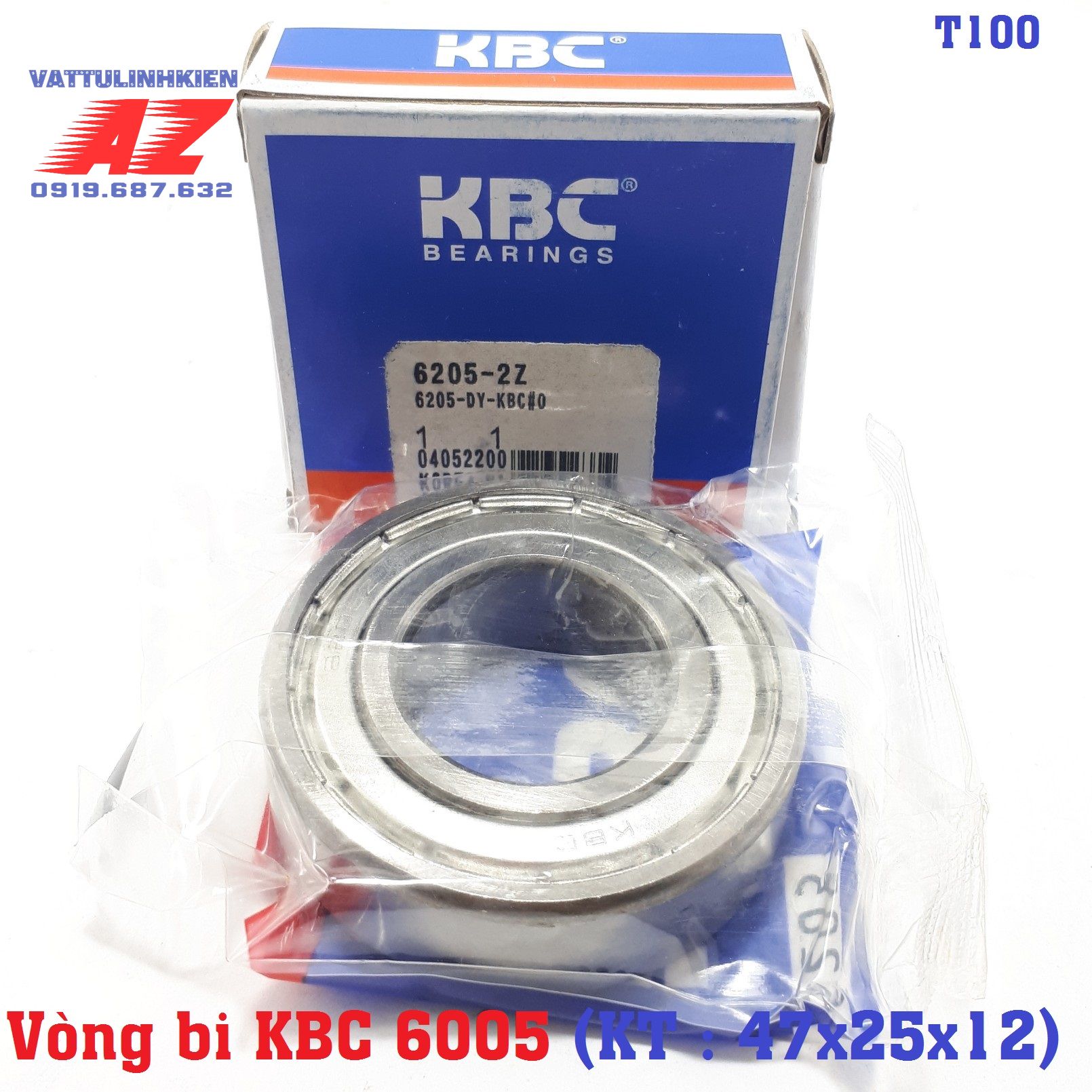 Vòng bi korea kbc 6005