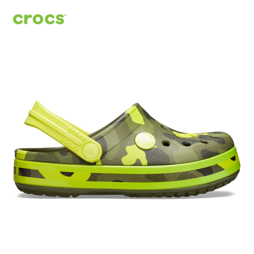CROCS Giày Mọi Trẻ Em Crocband MultiGraphic Clog 205532 giá rẻ