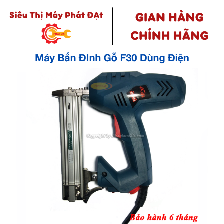 Máy bắn đinh thẳng F30 chạy điện-Bảo hành 6 tháng