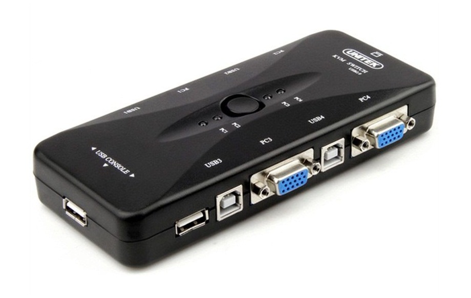 SWITCH KVM USB 4-1 UNITEK (U-8710)