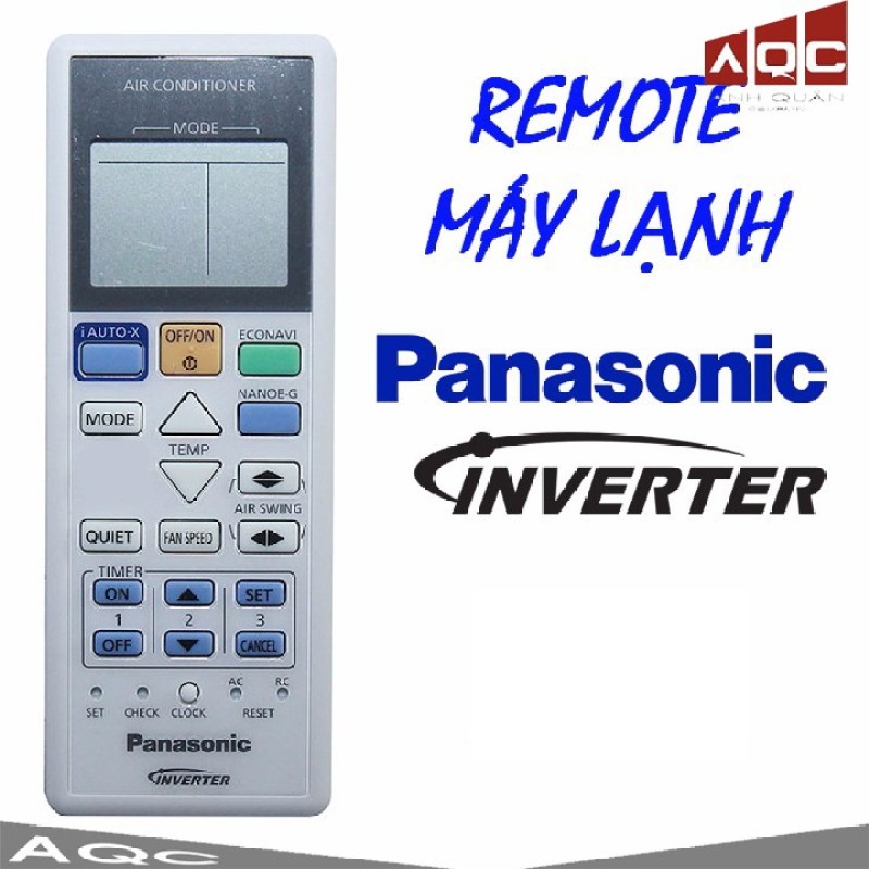 Điều khiển Remote máy lạnh PANASONIC inverter