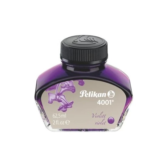 Mực Đức Pelikan 4001 62.5ml (xanh blue, tím violet, đen, đỏ )