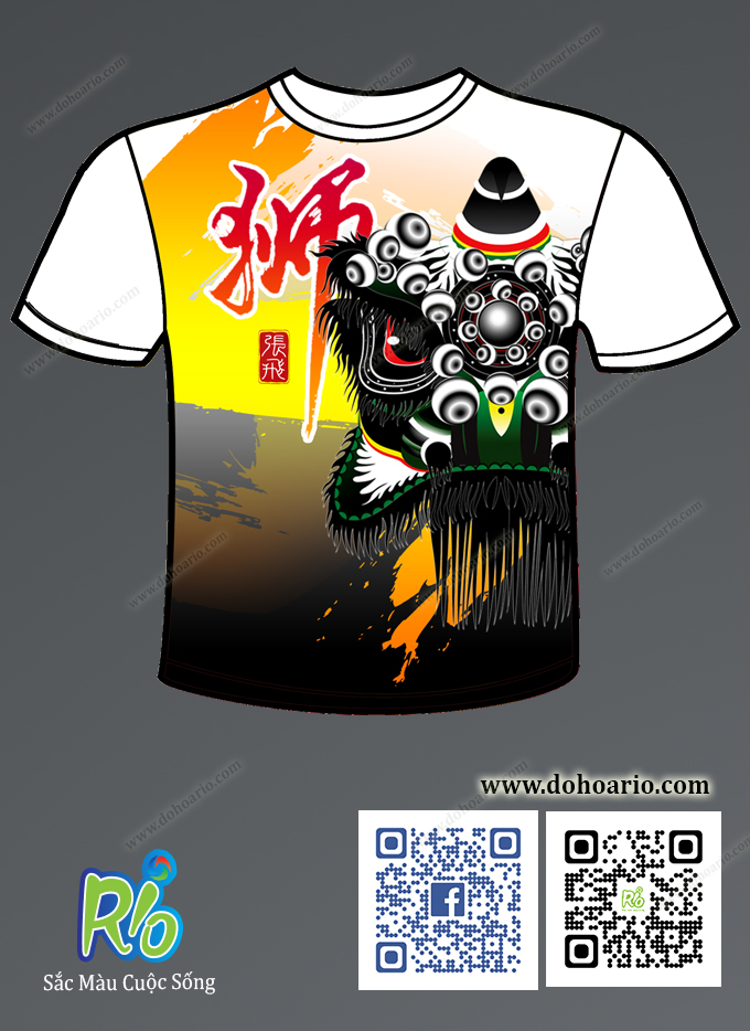 Áo lân Phật Sơn Rio - Trương Phi