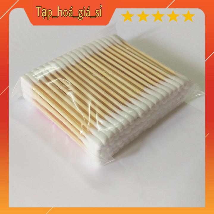 Combo 6 gói tăm bông gỗ dài 7Cm