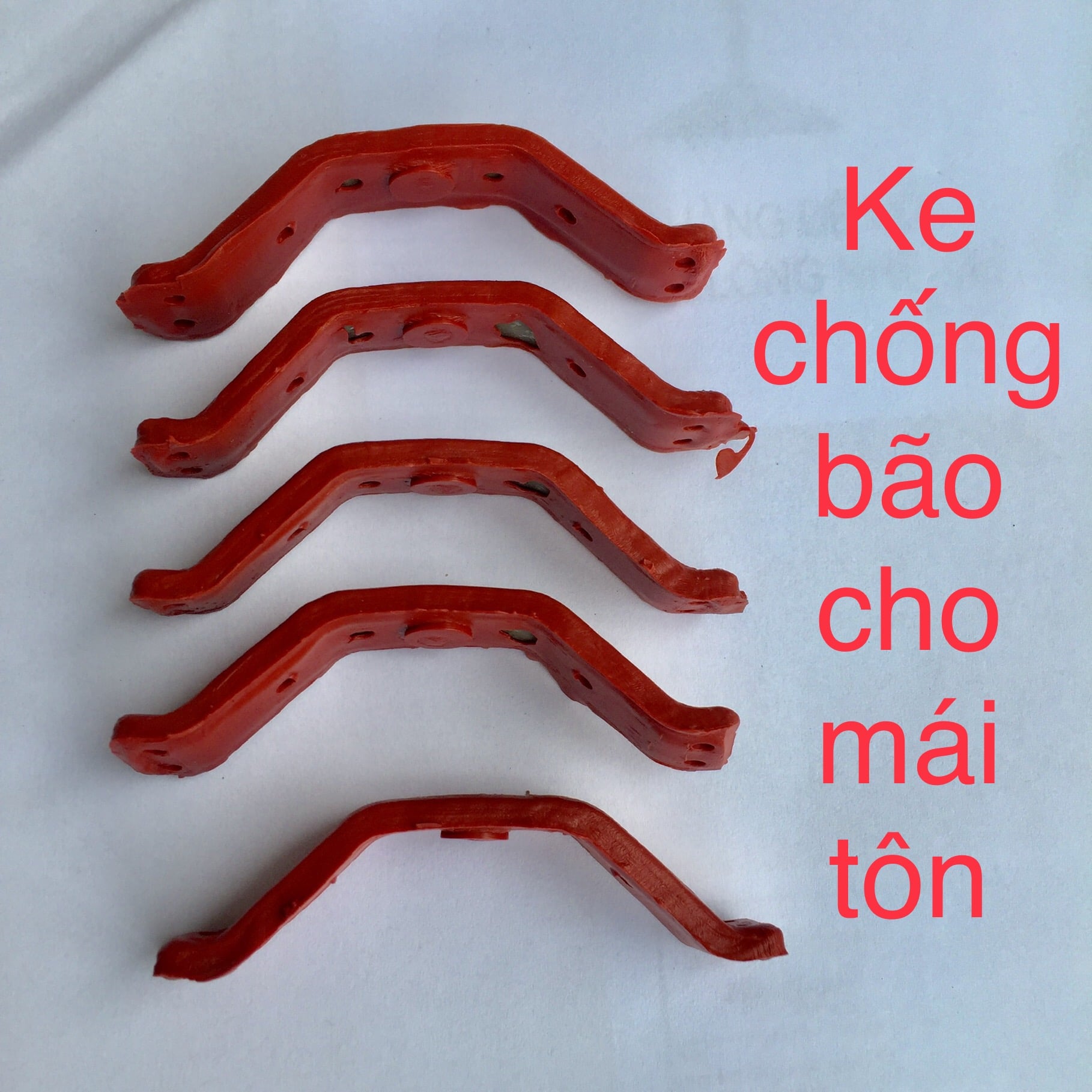Ke chống bão, nẹp chống bão mái tôn hộp 100 chiếc