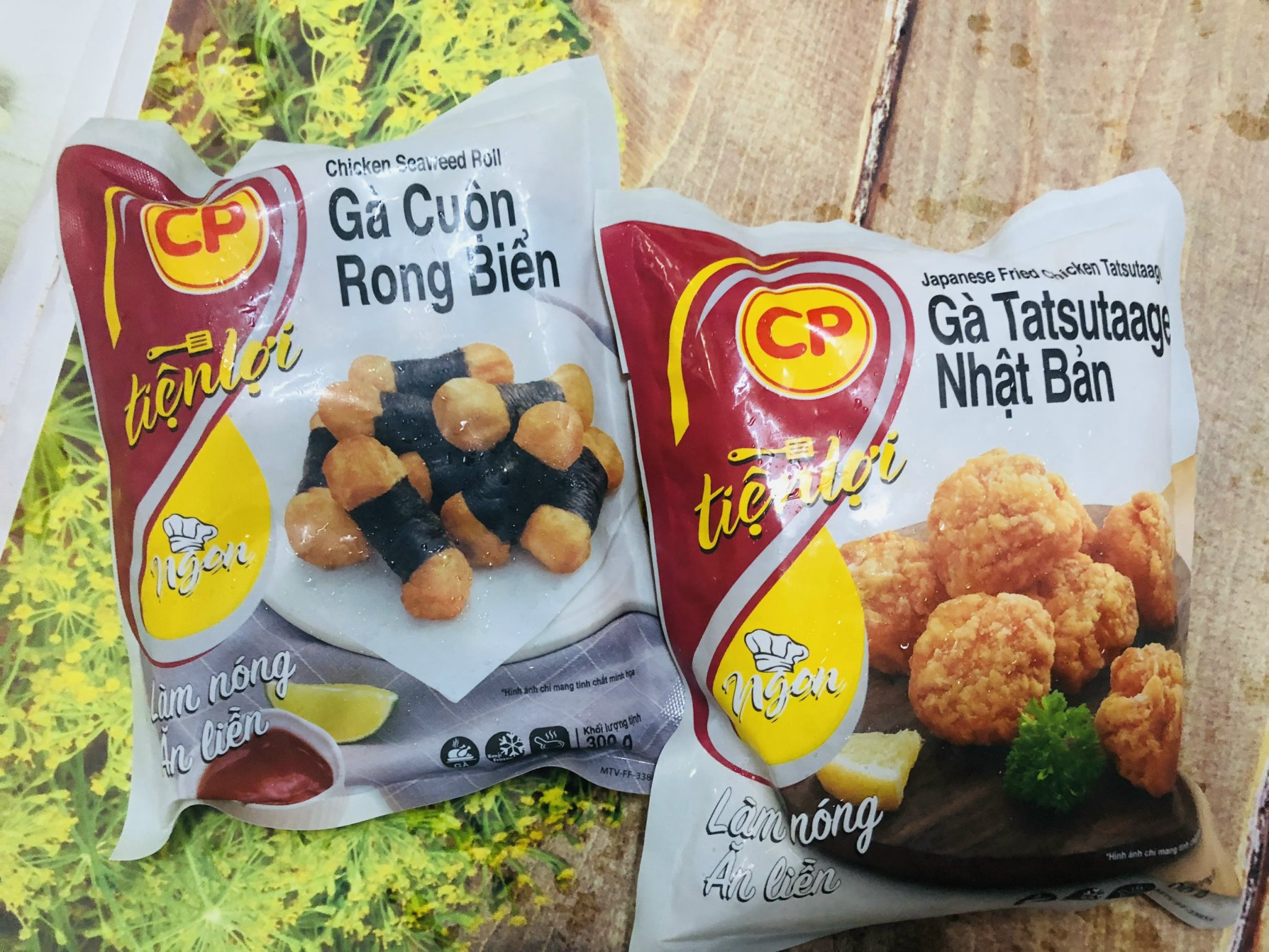gà cuộn rong biển CP gói 300g