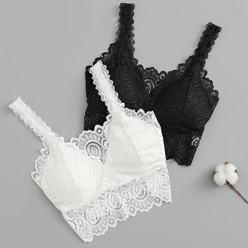 Áo lót, áo ngực, áo bra 2 dây ren sexy 2023 077