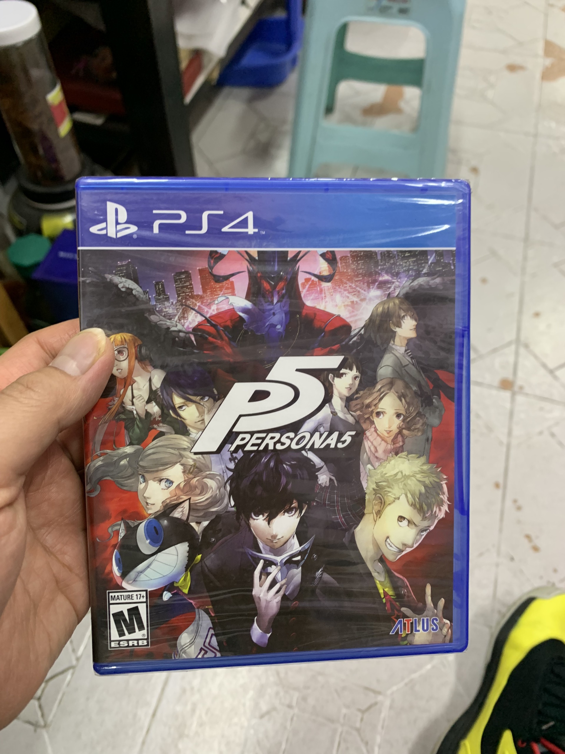 Đĩa Game Ps4 Persona 5 Royal Steeelbook Edition