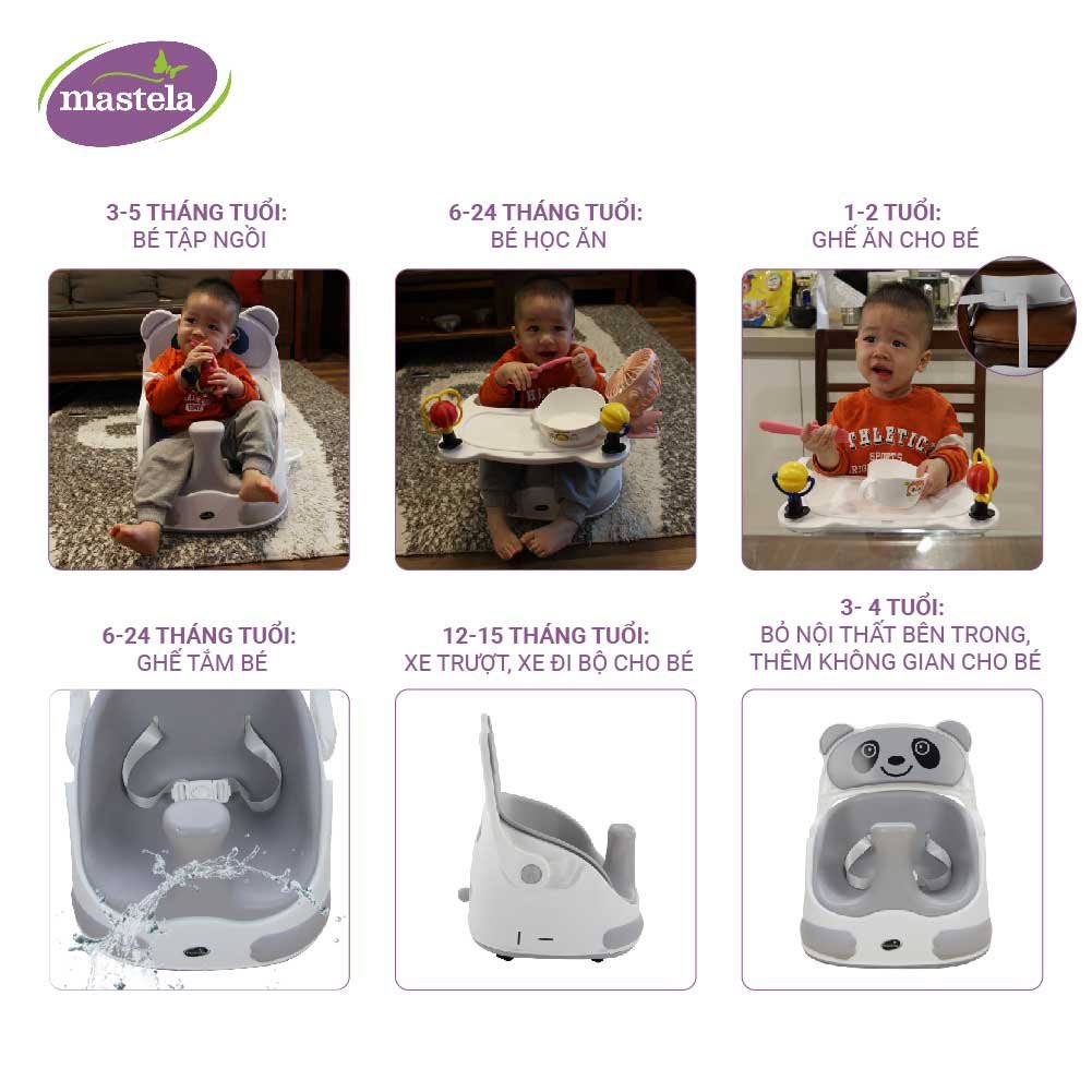Ghế ăn dặm Mastela 1018 -  XÁM