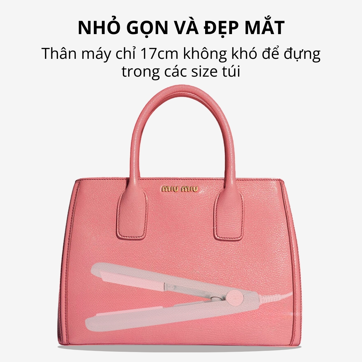Máy uốn tóc mini, máy ép tóc mini, máy uốn tóc, máy duỗi tóc mini 2 in 1 Yohiiso bảo hành 1 tháng 1 đổi 1 hàng chính hãng, thuận tiện mang đi du lịch