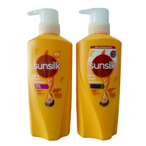 01 Chai Dầu Gội SUNSILK SOFT & SMOOTH Thái Lan 350ml