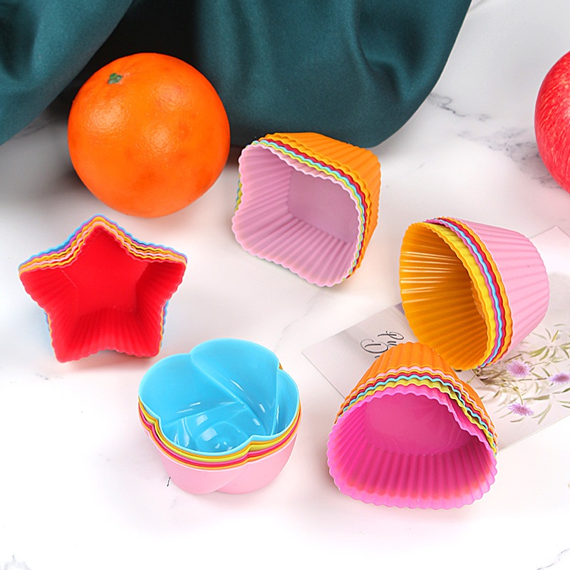 Khuôn silicon làm bánh Cupcake/Muffin 7cm