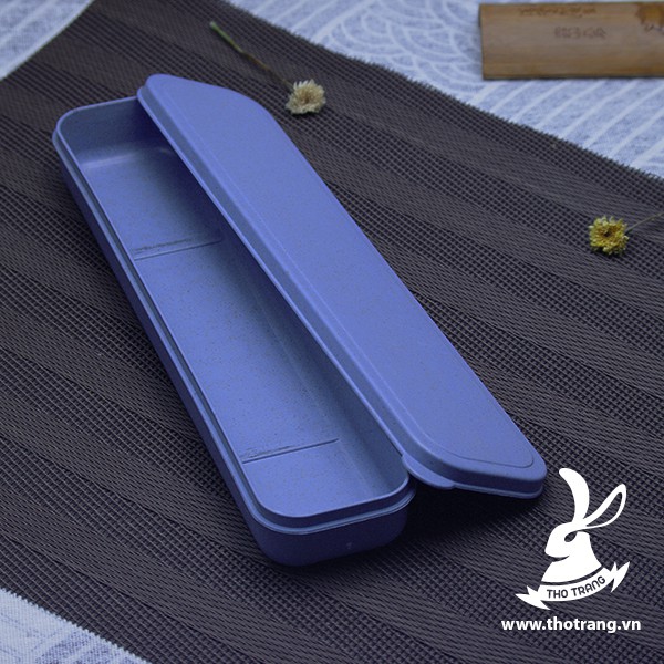 Hộp lúa mạch đựng ống hút inox