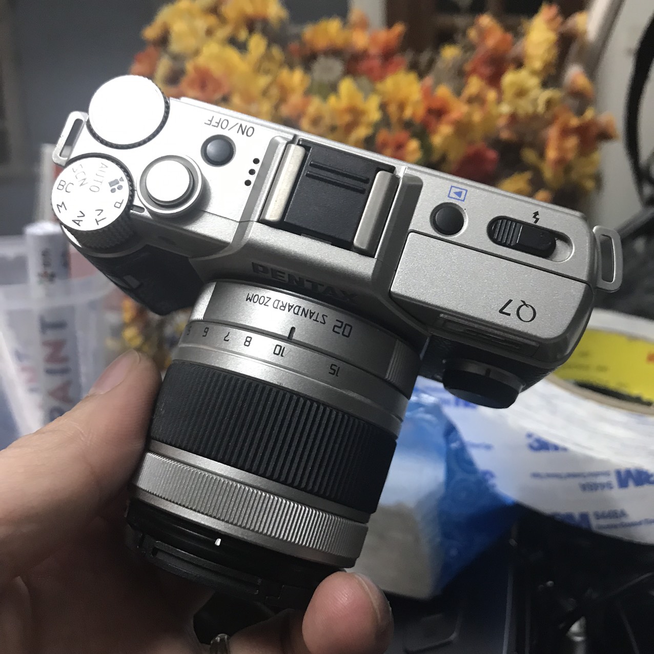 Pentax Q7 kèm ống kính 5-15