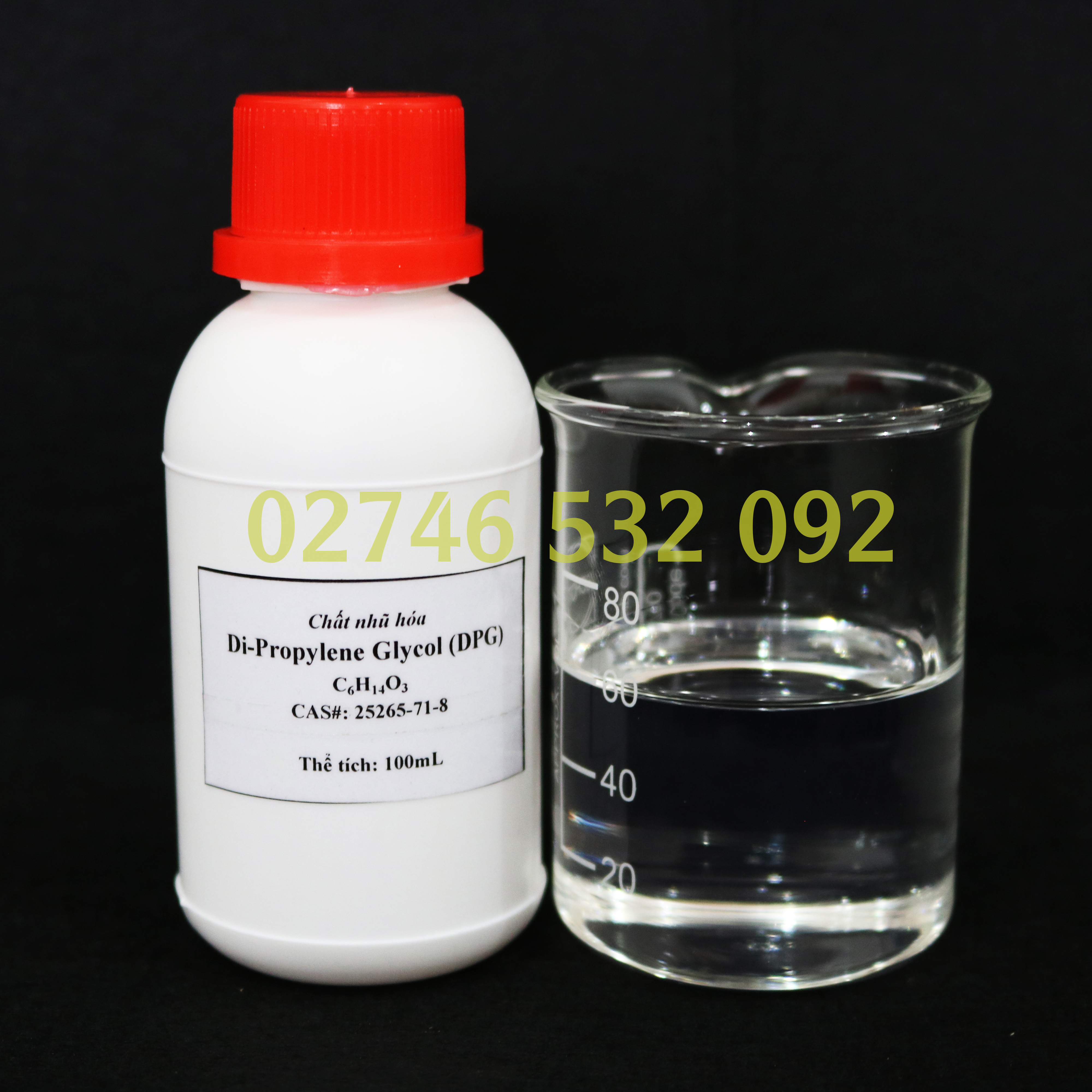 100mL Chất Nhũ Hóa DiPropylene Glycol USP/EP (DPG)