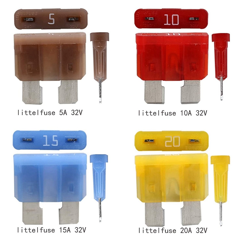 12V 12 Way Marine Fuse Block Fuse Panel with Ground & 12 Volt Fuse Box