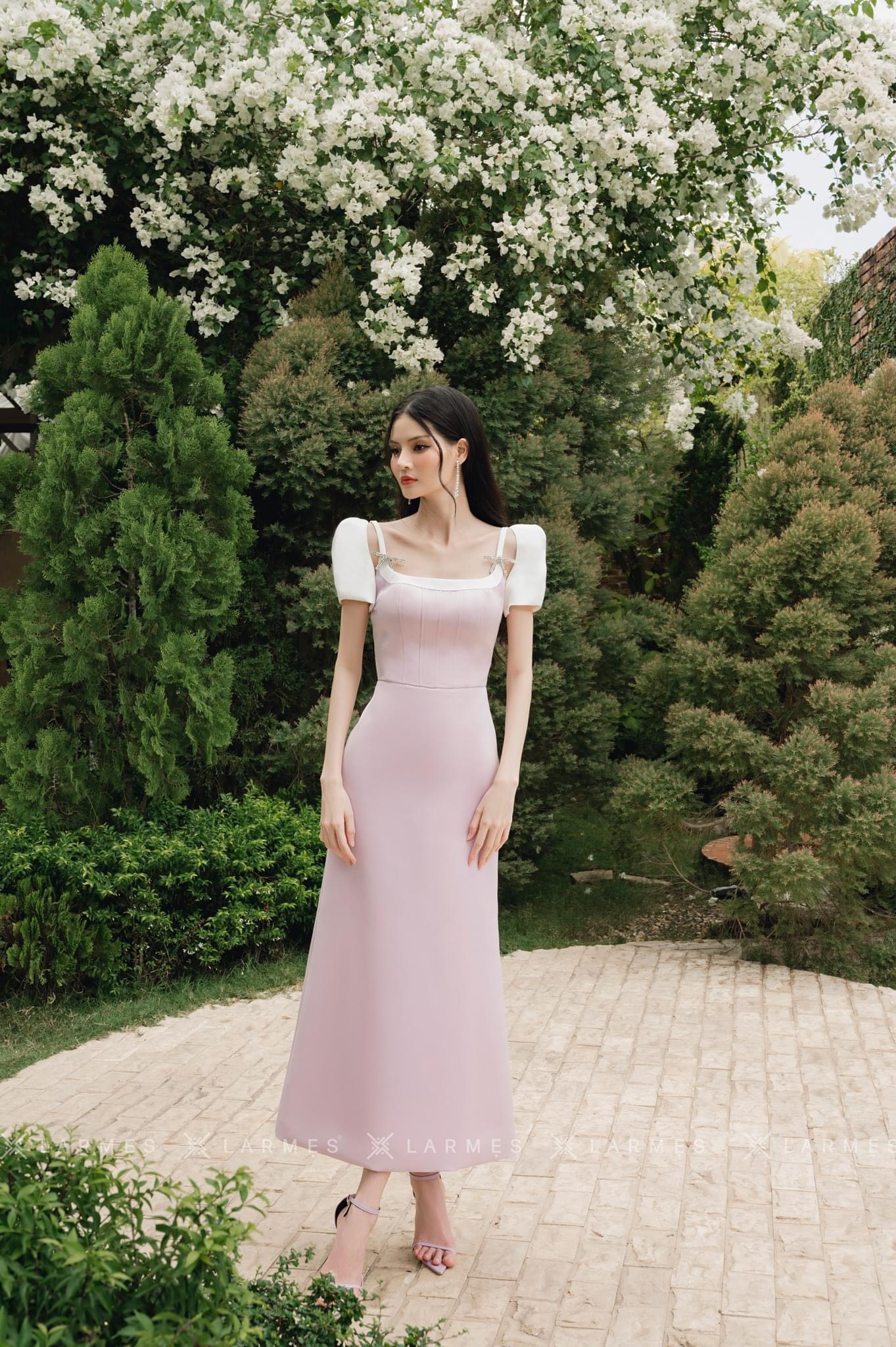 LARMES - Đầm tím Violet