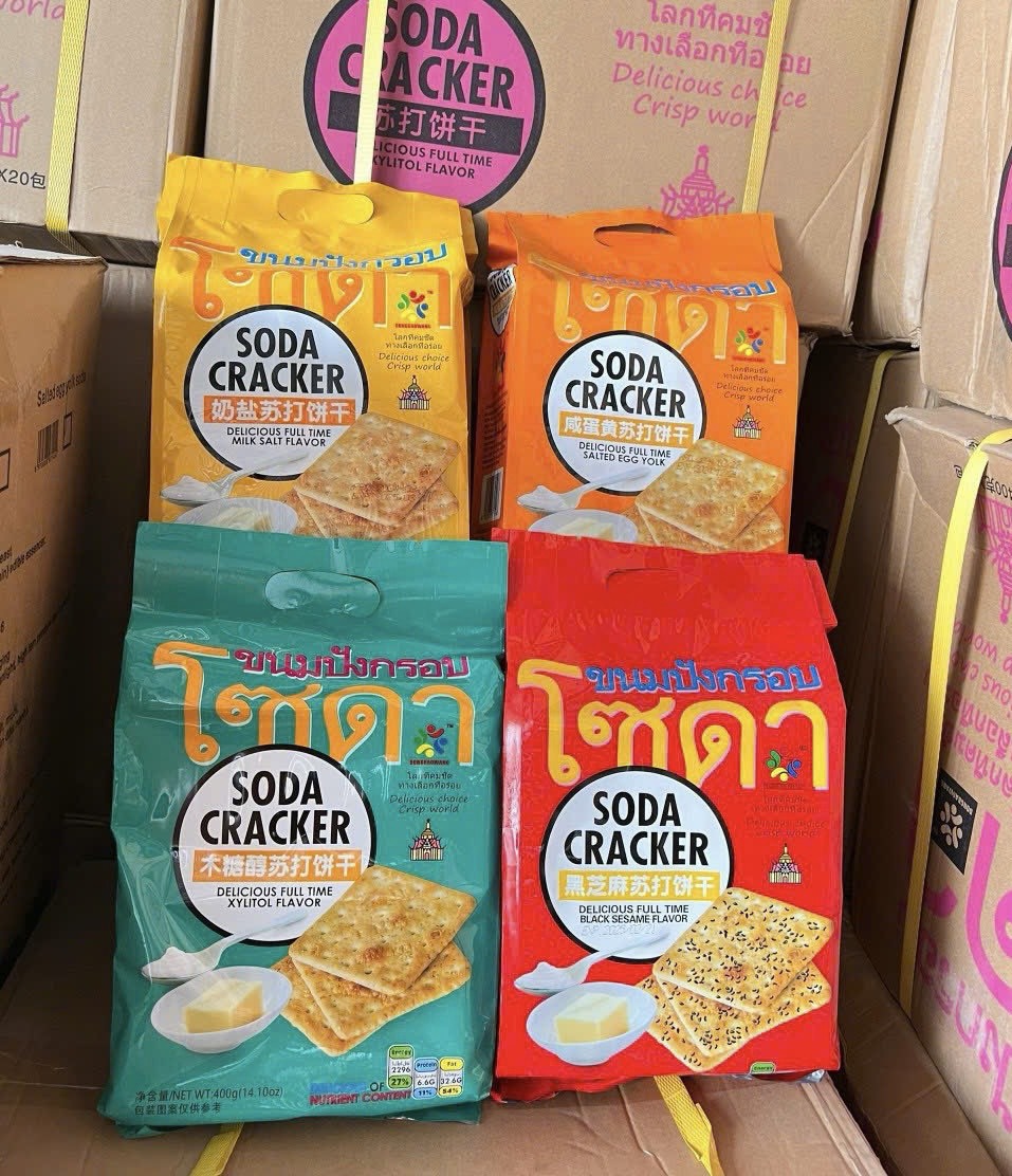 Bánh Quy Mặn Ăn Kiêng Soda Cracker 400g