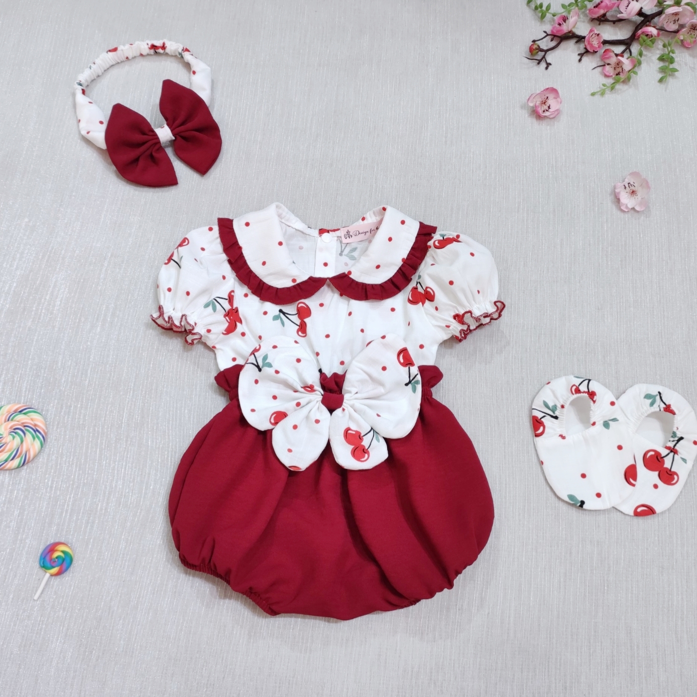 [ CÓ QUÀ TẶNG 💝] Body áo lền quần cho bé đầy tháng, thôi nôi