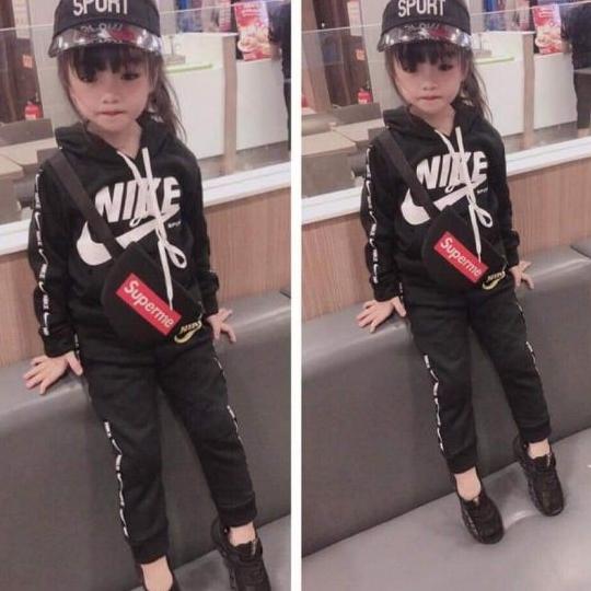 Combo 2 bộ nỉ bông cho bé trai bé gái